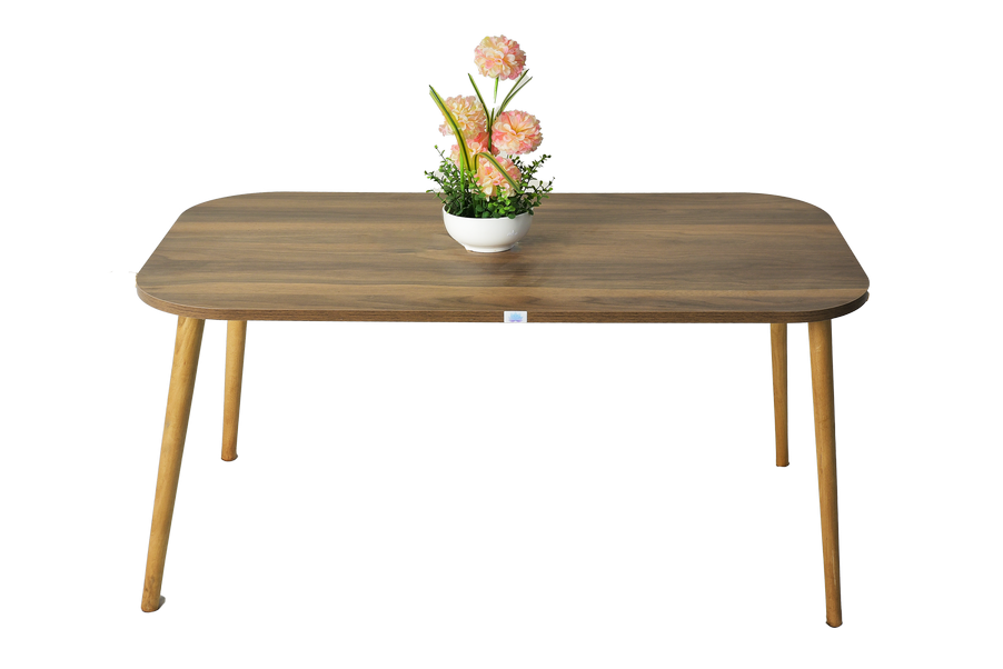 שולחן מלבני עץ מרובע